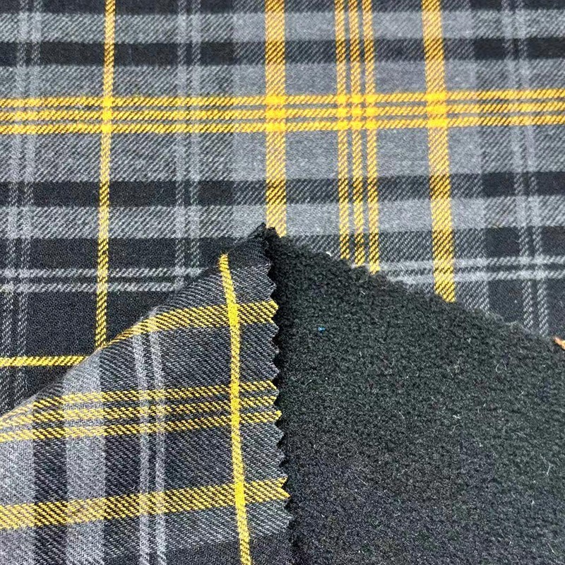 Cotton Polyester Yarn Dyed Bonded Fabric Cotton Polyester Yarn Dyed Bonded Fabric